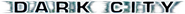 Logo of Dark City image size 1239x95