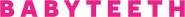 Logo of Babyteeth image size 1276x119