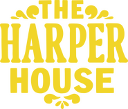 Logo of The Harper House image size 1516x1294