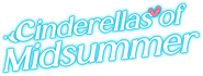 Logo of Cinderellas of Midsummer image size 389x148