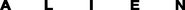 Logo of Alien image size 4318x245