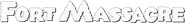 Logo of Fort Massacre image size 3000x366