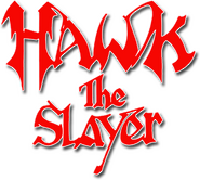 Logo of Hawk the Slayer image size 333x298
