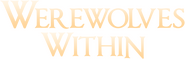 Logo of Werewolves Within image size 1276x408