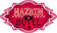 Logo of Hazbin Hotel image size 391x226