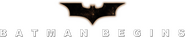 Logo of Batman Begins image size 783x157