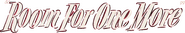 Logo of Room for One More image size 792x143