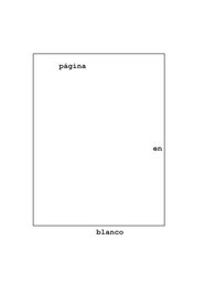 poster página en blanco