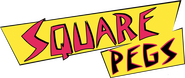 Logo of Square Pegs image size 1222x512