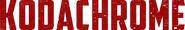 Logo of Kodachrome image size 1453x236
