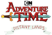 Logo of Adventure Time: Distant Lands image size 382x253