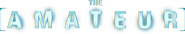 Logo of The Amateur image size 1899x350