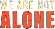Logo of We Are Not Alone image size 936x499