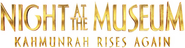 Logo of Night at the Museum: Kahmunrah Rises Again image size 4319x1114