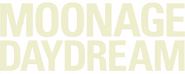 Logo of Moonage Daydream image size 1502x604