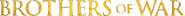 Logo of Brothers of War image size 587x50