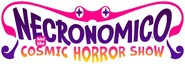 Logo of Necronomico and the Cosmic Horror Show image size 1642x572