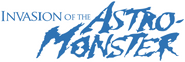 Logo of Invasion of Astro-Monster image size 790x265