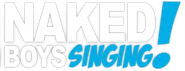 Logo of Naked Boys Singing! image size 800x307