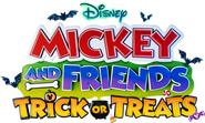 Logo of Mickey and Friends: Trick or Treats image size 2141x1279