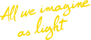 Logo of All We Imagine as Light image size 1850x808