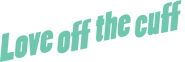 Logo of Love Off the Cuff image size 1776x594
