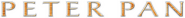 Logo of Peter Pan image size 1722x168