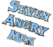 Logo of Seven Angry Men image size 351x309