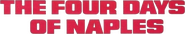 Logo of The Four Days of Naples image size 923x170