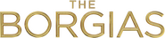 Logo of The Borgias image size 782x183