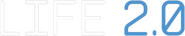 Logo of Life 2.0 image size 1278x251