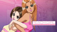 Backdrop of Peach Girl image size 1920x1080