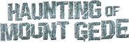 Logo of Haunting of Mount Gede image size 380x126