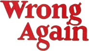 Logo of Wrong Again image size 294x169