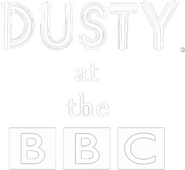 Logo of Dusty Springfield at the BBC image size 561x516
