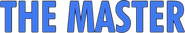 Logo of The Master image size 856x151