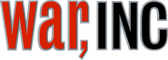 Logo of War, Inc. image size 1047x371