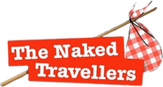 Logo of The Naked Travellers image size 411x220