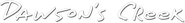 Logo of Dawson's Creek image size 786x99