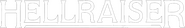 Logo of Hellraiser image size 1074x163