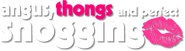 Logo of Angus, Thongs and Perfect Snogging image size 791x220
