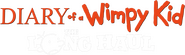 Logo of Diary of a Wimpy Kid: The Long Haul image size 1322x390