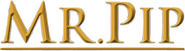 Logo of Mr. Pip image size 584x161