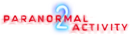Logo of Paranormal Activity 2 image size 4216x1130