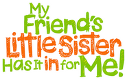 Logo of My Friend's Little Sister Has It In for Me! image size 489x310
