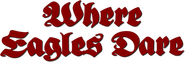 Logo of Where Eagles Dare image size 786x263