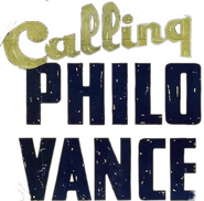 Logo of Calling Philo Vance image size 891x876