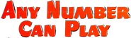 Logo of Any Number Can Play image size 800x232