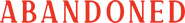 Logo of Abandoned image size 1788x224