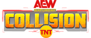 Logo of All Elite Wrestling: Collision image size 860x360